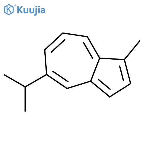 1-methyl-5-propan-2-ylazulene structure