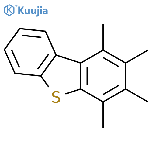 Dibenzothiophene,tetramethyl- structure