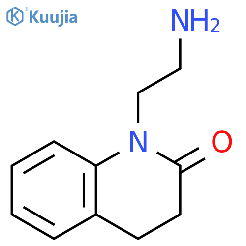 1-(2-aminoethyl)-1,2,3,4-tetrahydroquinolin-2-one structure