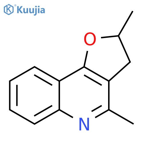 2,4-dimethyl-2,3-dihydrofuro[3,2-c]quinoline structure
