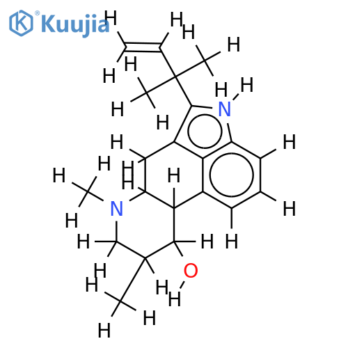 9-deacetylfumigaclavine C structure