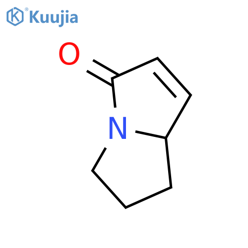 5,6,7,7a-tetrahydro-3H-Pyrrolizin-3-one structure
