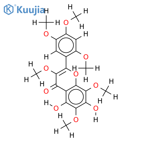 2',3,4',5',6,8-Hexa-Me ether-2',3,4',5,5',6,7,8-Octahydroxyflavone structure