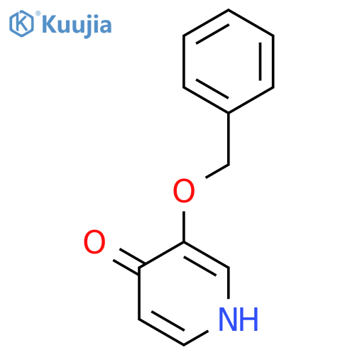 3-(benzyloxy)-1,4-dihydropyridin-4-one structure