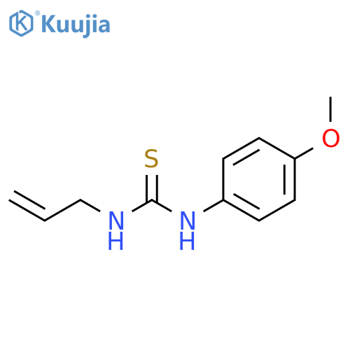 Thiourea, N-(4-methoxyphenyl)-N'-2-propenyl- structure
