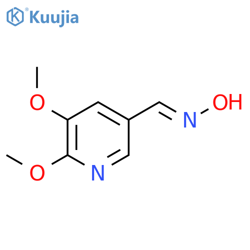5,6-Dimethoxynicotinaldehyde oxime structure