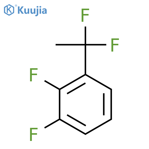 1-(1,1-Difluoroethyl)-2,3-difluorobenzene structure