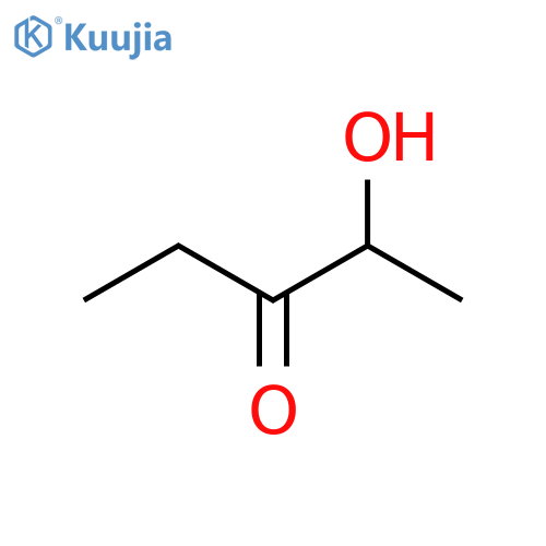 2-Hydroxy-3-pentanone; (R)-form structure