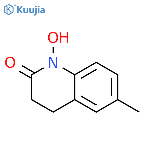 3,4-dihydro-1-hydroxy-6-methyl-2(1H)-Quinolinone structure