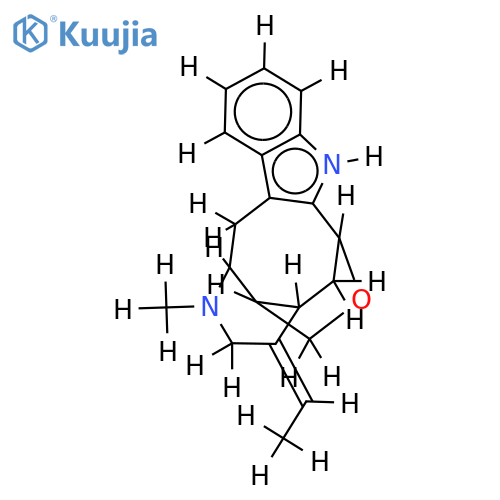 (3R)-3,17-epoxy-vobasane structure