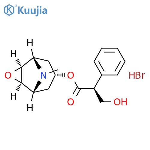 Scopolamine hydrobromide structure
