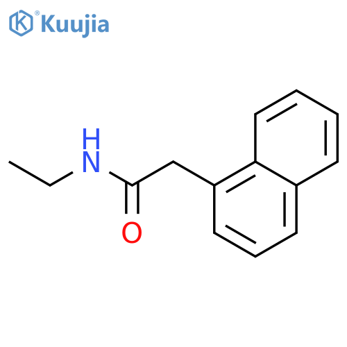 N-ethyl-2-(naphthalen-1-yl)acetamide structure
