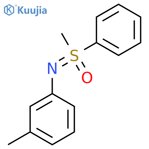 methyl(3-methylphenyl)iminophenyl-lambda6-sulfanone structure