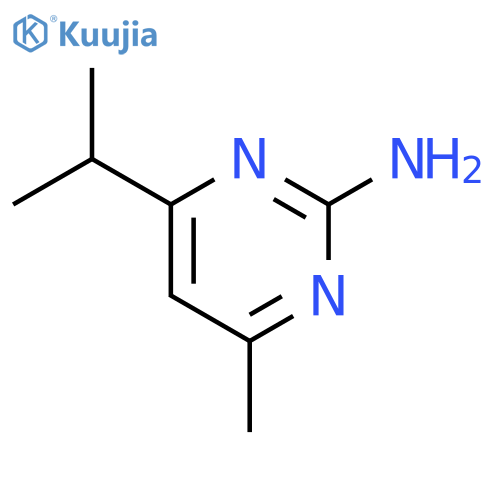 4-methyl-6-(propan-2-yl)pyrimidin-2-amine structure