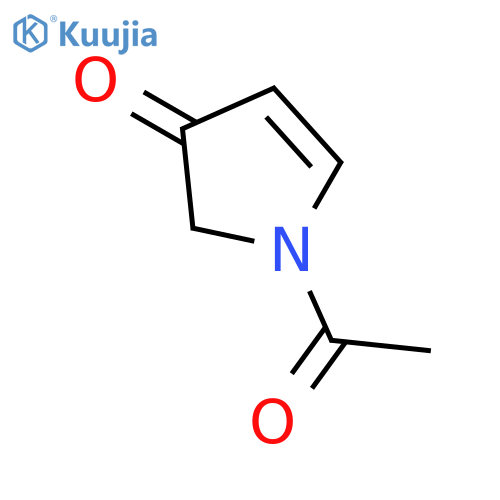 1-acetyl-1,2-dihydro-3H-Pyrrol-3-one structure