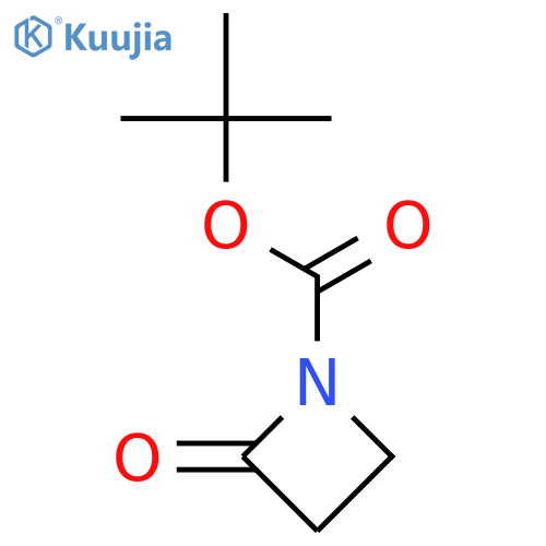 tert-Butyl 2-oxoazetidine-1-carboxylate structure