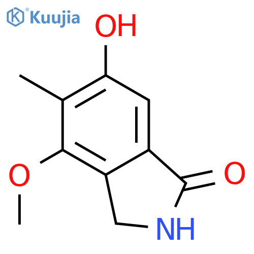 2,3-dihydro-6-hydroxy-4-methoxy-5-methyl-1H-Isoindol-1-one structure
