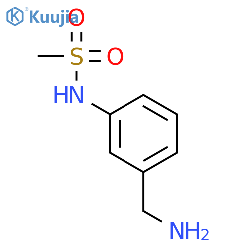 N-3-(Aminomethyl)phenylmethanesulfonamide structure