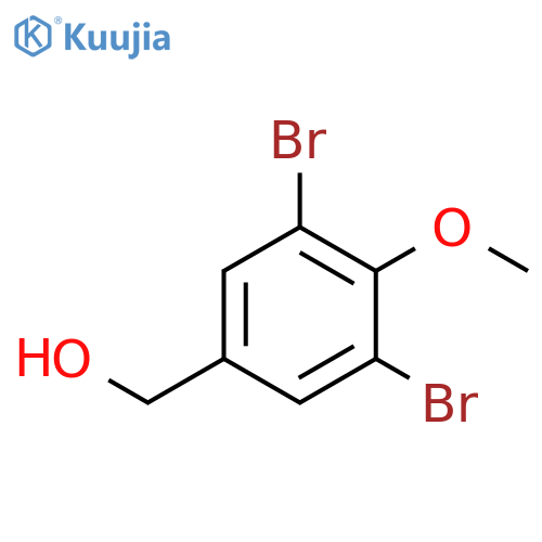 (3,5-Dibromo-4-methoxyphenyl)methanol structure