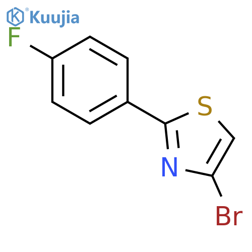4-Bromo-2-(4-fluorophenyl)thiazole structure