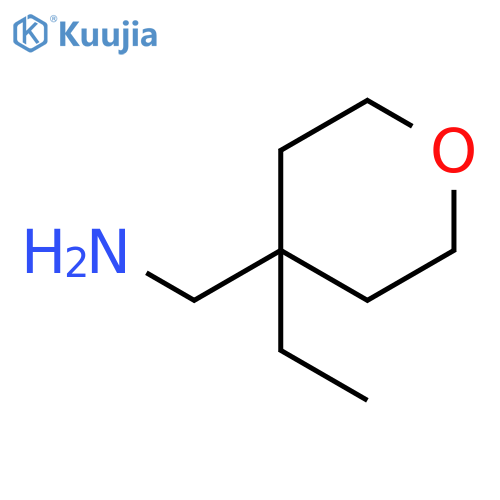 1-(4-ethyloxan-4-yl)methanamine structure