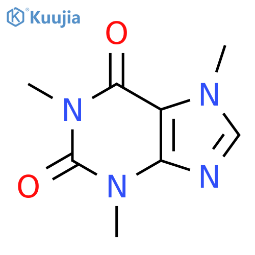 Caffeine structure