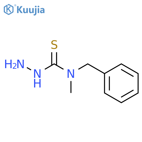 3-amino-1-benzyl-1-methylthiourea structure