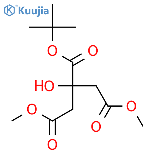 3-tert-Butyl 1,5-Dimethyl Citrate structure