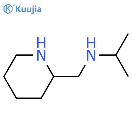 [(piperidin-2-yl)methyl](propan-2-yl)amine structure