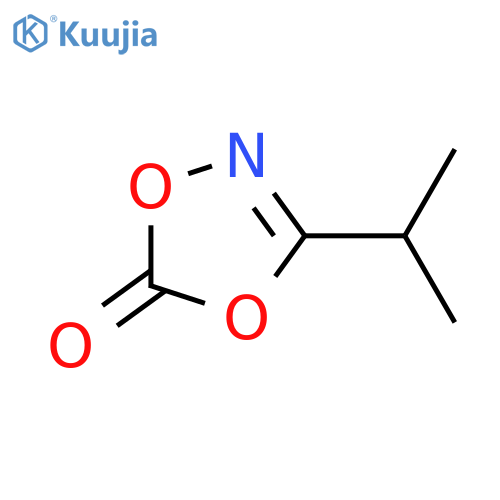 1,4,2-Dioxazol-5-one, 3-(1-methylethyl)- structure