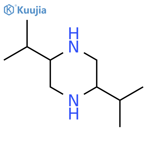 Piperazine,2,5-bis(1-methylethyl)-, (2S,5S)- structure
