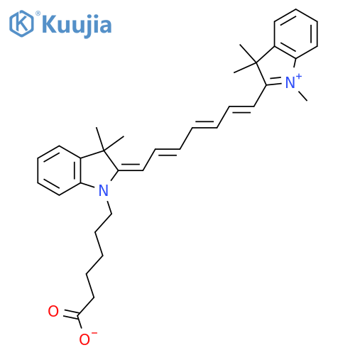 Cyanine7 carboxylic acid structure