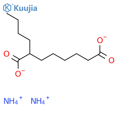 Octanedioic acid,2-butyl-, ammonium salt (1:?) structure