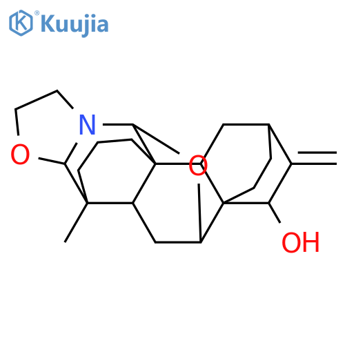 12aH,14H-3,14a-Ethano-14,4b,8-ethanylylidene-1H,5H-[2]benzopyrano[4,3-g]oxazolo[3,2-a]azocin-1-ol, decahydro-8-methyl-2-methylene-, (1S,3S,4aR,4bR,8R,8aR,12aS,14R,14aS,18R)- structure