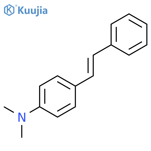 4-Dimethylaminostilbene structure