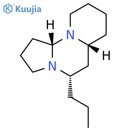 5H-Pyrido[1,2-c]pyrrolo[1,2-a]pyrimidine, decahydro-5-propyl-, (5S,6aR,11aS)- structure