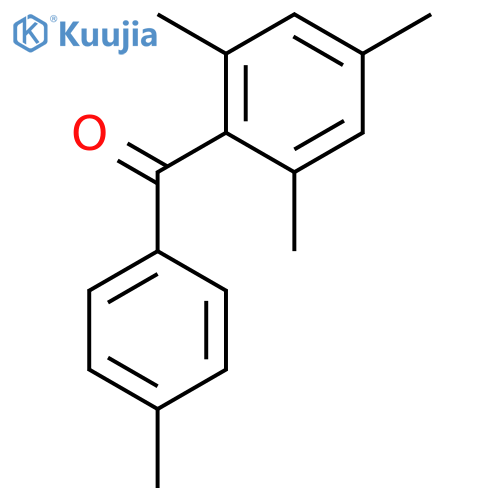 2,4,4',6-Tetramethylbenzophenone structure