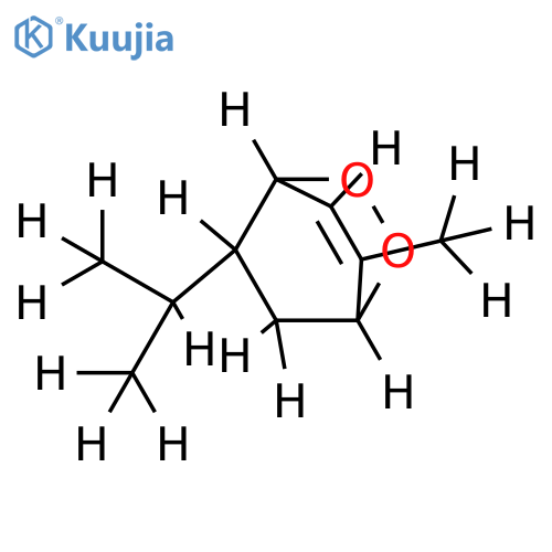 (3R,4R)-3,6-Epidioxy-p-menth-1-en structure