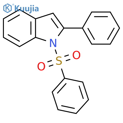 1H-Indole, 2-phenyl-1-(phenylsulfonyl)- structure