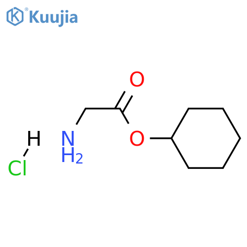 cyclohexyl 2-aminoacetate hydrochloride structure