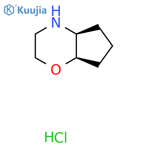 (4As,7aR)-octahydrocyclopenta[b][1,4]oxazine hydrochloride structure