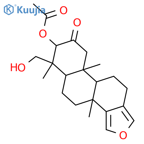 3,19-Dihydroxy-13(16),14-spongiadien-2-one; 3β-form, 3-Ac structure