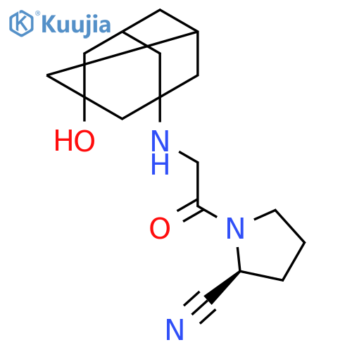 Vildagliptin β-D-Glucuronide structure