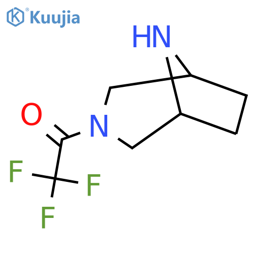 3-(TRIFLUOROACETYL)-3,8-DIAZABICYCLO[3.2.1]OCTANE structure