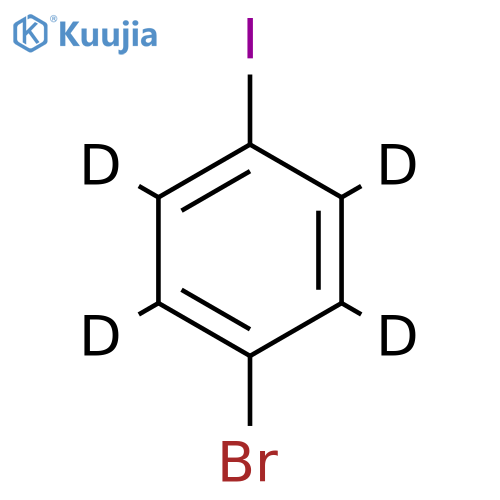 1-bromo-2,3,5,6-tetradeuterio-4-iodo-benzene structure