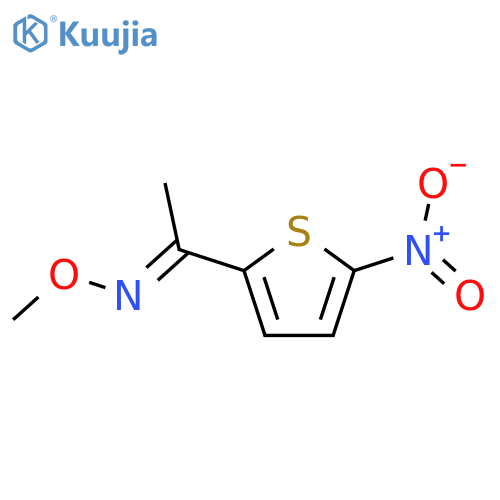 2-Acetyl-5-nitrothiophene O-methyl oxime, 98% structure