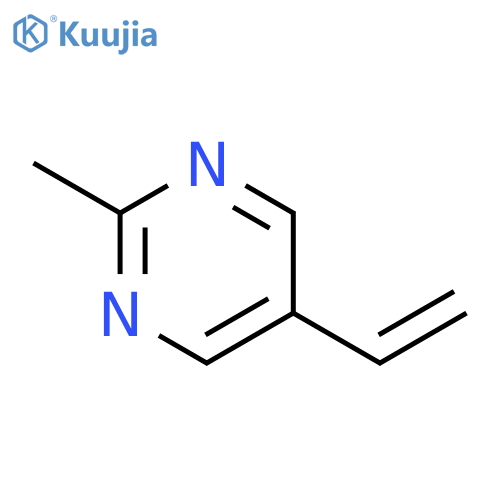 5-ethenyl-2-methylpyrimidine structure
