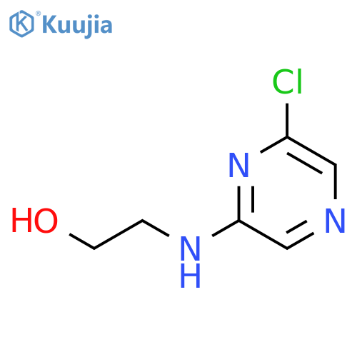 2-[(6-chloropyrazin-2-yl)amino]ethan-1-ol structure