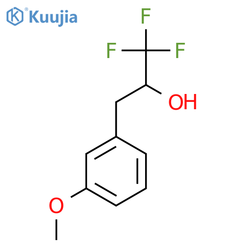 1,1,1-trifluoro-3-(3-methoxyphenyl)propan-2-ol structure