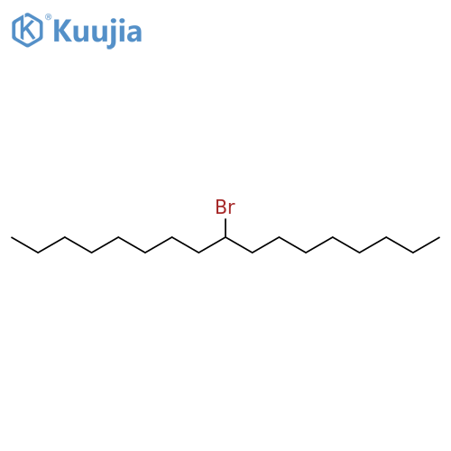 Heptadecane, 9-bromo- structure
